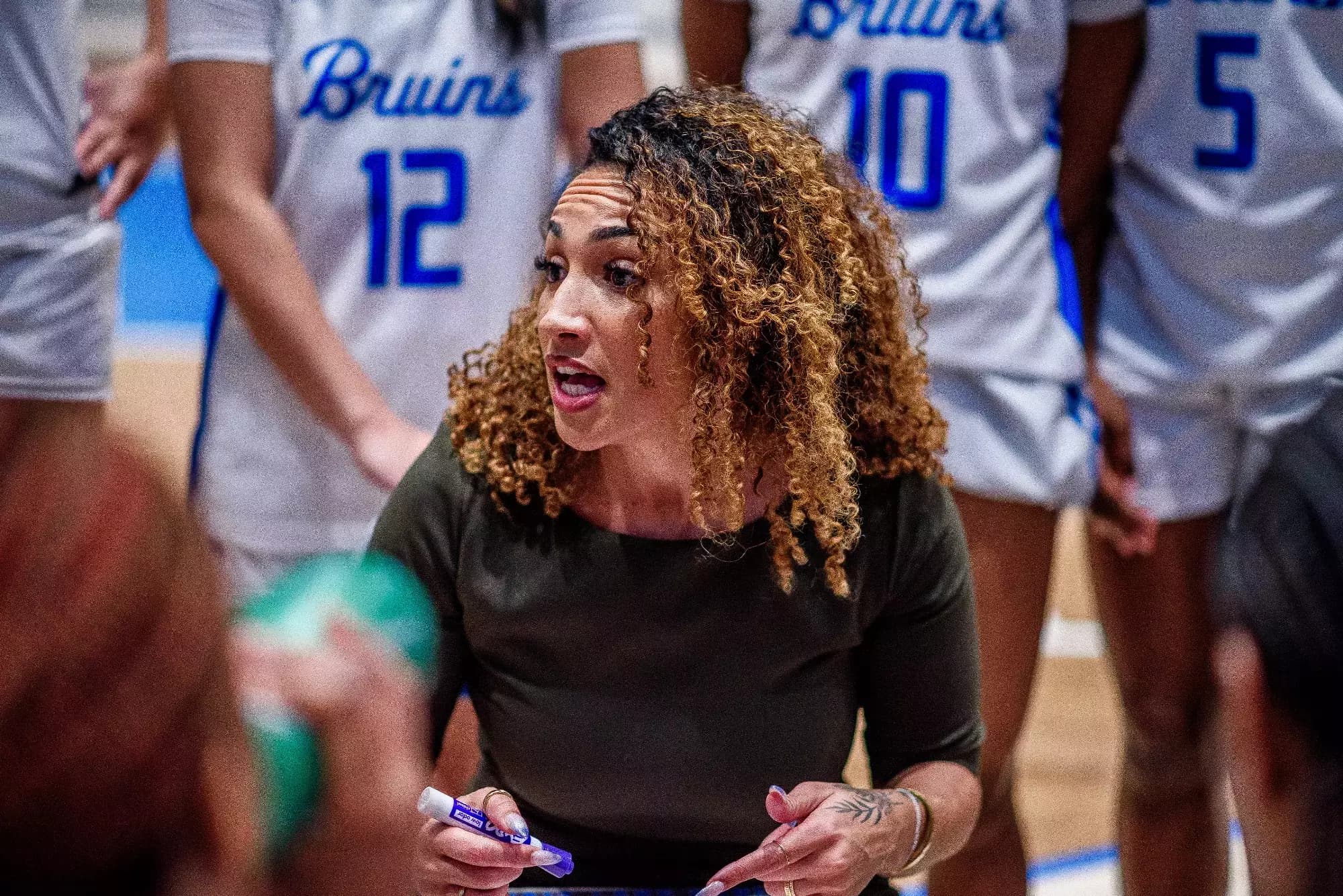Salt Lake Community College Bruins men's basketball hero image.